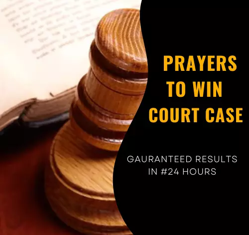 prayer to win court case by joshua